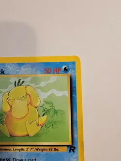 Psyduck Vintage Pokemon Card 65/82 Team Rocket Unlimited Edition Common WOTC DMG - Image 4