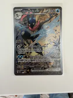 Pokemon TCG Greninja EX 132 Scarlet & Violet Promo NM/Mint - Image 1