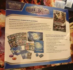Stellar Crown Pokemon Center Elite Trainer Box ETB NEW & SEALED ✅ - Image 4