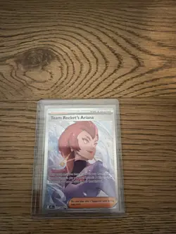 Pokemon TCG Destined Rivals Team Rockets Ariana Trainer Full Art 237 Ungraded - Image 1