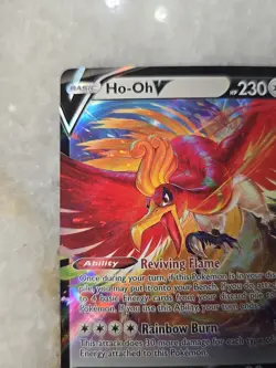 Ho-Oh V Ultra Rare SWSH12: Silver Tempest 140/195 NM Pokemon TCG - Image 2