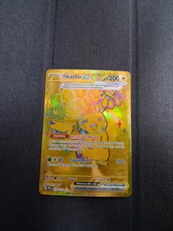 Pokemon Pikachu Prismatic Evolutions Hyper Rare 179/131 NM Fast Ship - Image 1