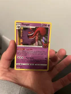 🔥 Pokemon TCG 🔥 Gengar - 057/198 🔥 Trick or Trade Halloween Stamp ✈🚀 820650850783 - Image 1