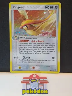 Pidgeot 10/112 Holo Rare - EX FireRed LeafGreen - Pokemon TCG - MP - Image 1