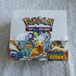 POKEMON TCG: Scarlet & Violet Surging Sparks Booster Box 36 Packs NEW SEALED - Image 1