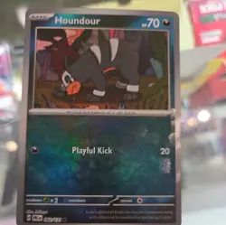 Houndour Master Ball Holo 062/131 Prismatic Evolutions Pokemon TCG NM - Image 1
