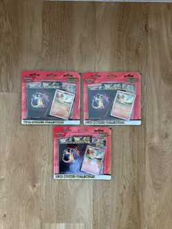 X3 Pokemon TCG Ascended Heroes Tech Sticker Collection New Sealed 9 Packs - Image 1