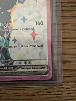 Pokemon TCG Umbreon EX 176 Black Star Promo Full Art Prismatic Evolutions - Image 2