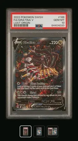 Pokemon Giratina V Lost Origin Full Alt Art #186 PSA 10 Gem Mint - Image 1