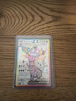 Espeon ex 175 Black Star Promo SVP NM Prismatic Evolutions Pokemon TCG - Image 1