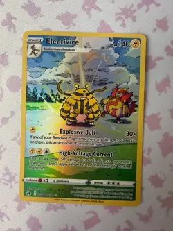 Electivire GG08/GG70 Holo Crown Zenith Galarian Gallery Pokemon NM - Image 1
