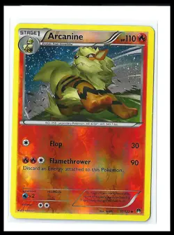 Pokemon - Arcanine XY - BREAKpoint #11/122 - Reverse Holo NM - Image 1