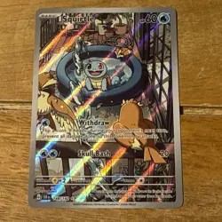 Pokemon TCG Squirtle 148/142 Stellar Crown Illustration Rare Card NM / M - Image 1