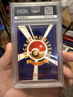 1997 POKEMON JAPANESE FOSSIL #94 GENGAR-HOLO PSA 8 Freshly Graded W Fart Swirl - Image 2
