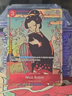 One Piece Nico Robin 1st Anniversary Promo English Version OP01-017 - Image 1