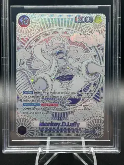 One Piece Monkey.D.Luffy (119) (SP) (Silver) A Fist Of Divine Speed OP11 BGS 9.5 - Image 5