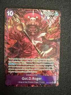 Gol.D.Roger (064) (Alternate Art) OP13-064 Carrying On His Will Foil, ENGLISH - Image 1