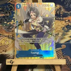 Tashigi OP06-050 Alt Art - Wings of the Captain - One Piece TCG - English - NM - Image 1
