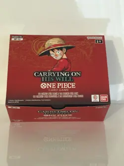 Lot of 24 One Piece English OP13 Carrying on His Will Booster Packs Display Box - Image 1