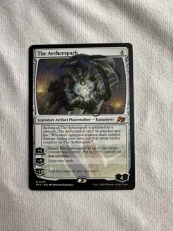 Magic The Gathering (MTG): The Aetherspark #231 Aetherdrift Regular - Image 1