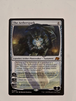 The Aetherspark M0231 Regular Aetherdrift Magic the Gathering NM Never Played - Image 1