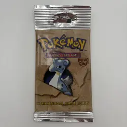 Pokemon TCG Vintage Fossil Booster Pack Long Crimp 21.29g Factory Sealed - Image 2