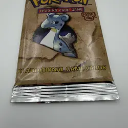 Pokemon TCG Vintage Fossil Booster Pack Long Crimp 21.29g Factory Sealed - Image 4