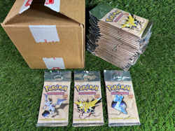 BOX FRESH MINT CONDITION | Pokemon Fossil Booster Pack Long Crimp FACTORY SEALED - Image 1