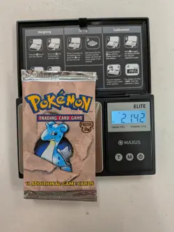 Lapras 1999 Pokemon Fossil Set Booster Pack 21.42 G fACTORY SEALED! HEAVYU! - Image 1