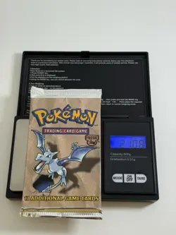 Aerodactyl 1999 Pokemon Fossil Set Booster Pack 21.08g FACTORY SEALED HEAVYU! - Image 1