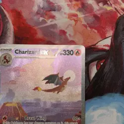 Charizard ex 199/165 MEW 151 Special Illustration Rare Pokemon TCG Card NM - Image 4