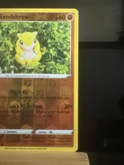 SANDSHREW 131/264 - Fusion Strike NM - Reverse Holo Common - Pokemon TCG Card - Image 3