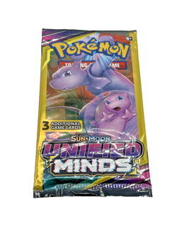 Pokemon TCG Sun and Moon Unified Minds Booster Pack 10 Cards - Factory Sealed 820650805684 - Image 1