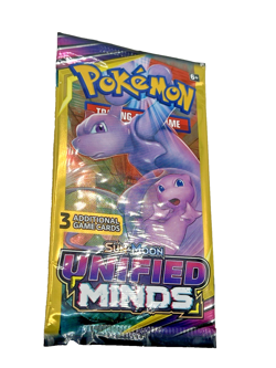 Pokemon TCG Sun and Moon Unified Minds Booster Pack 10 Cards - Factory Sealed 820650805684 - Image 2
