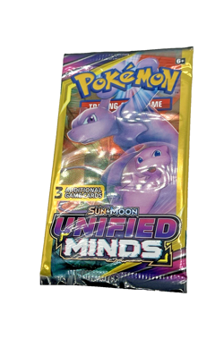Pokemon TCG Sun and Moon Unified Minds Booster Pack 10 Cards - Factory Sealed 820650805684 - Image 3