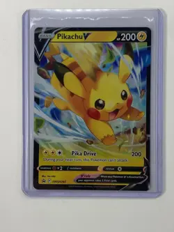 Pokemon Crown Zenith - Pikachu V - SWSH285 - Black Star Promo - M/NM - Image 1