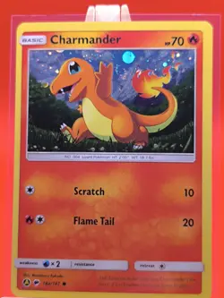 Charmander 18a/147 Burning Shadows Holo Rare Alternate Art Promo Pokemon Card - Image 1