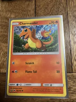Charmander 18a/147 LP/NM Alternate Art Promo Cosmos Holo Pokemon TCG Card lizard - Image 1