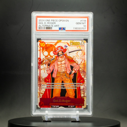 Gol D Roger 118 Alt Art | 2024 One Piece OP09 Emperors In The New World | PSA 10 - Image 1