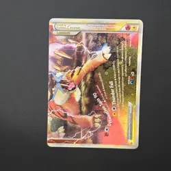 Pokemon TCG • Entei & Raikou Legend (Bottom) • HGSS Unleashed 91/95 • LP - Image 1