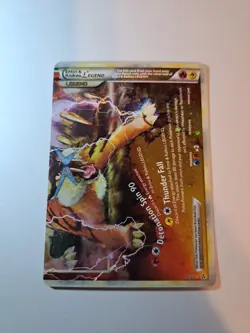 Pokemon TCG • Entei & Raikou Legend (Bottom) • HGSS Unleashed 91/95 - Image 1