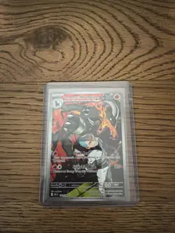 Pokemon TCG Team Rockets Houndoom Illustration Rare Card 191/182 Destined Rivals - Image 1