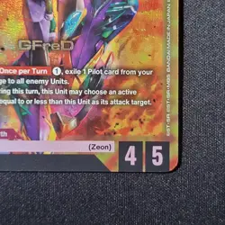 Gundam Card Game- GFreD - Steel Requiem (GD03-035) Legend Rare - Image 5
