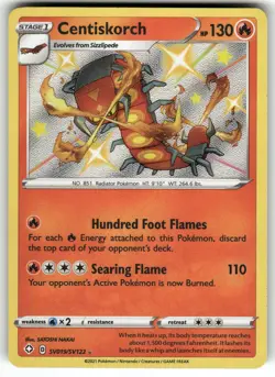 Centiskorch SV019/SV122 Shining Fates: Shiny Vault NM Pokemon Card TCG - Image 1