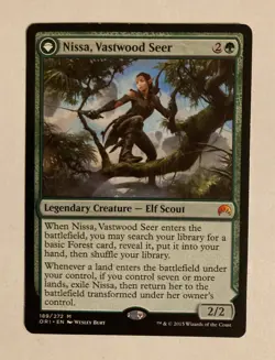 Nissa, Vastwood Seer [Magic Origins] Excellent MTG - Image 1