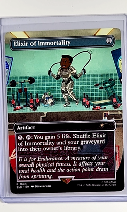 MTG Magic the Gathering Secret Lair Fallout #1634 Elixir of Immortality - Image 1