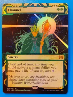 MTG 1x FOIL Channel # 50 Strixhaven: Mystical Archive Magic the Gathering x1 NM - Image 1