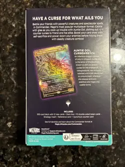 Magic the Gathering - Lorwyn Eclipsed Commander Deck - Blight Curse - Open Box - Image 2
