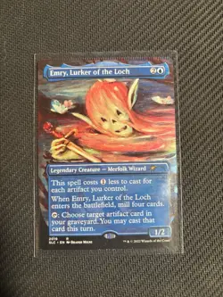 MTG Secret Lair 30th Anniversary Countdown Kit Emry, Lurker of the Loch(Crimped) - Image 1
