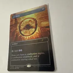 Sol Ring (0910) FOIL Secret Lair Drop Series Pack Fresh Near MINT Never played - Image 2